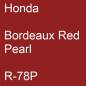 Preview: Honda, Bordeaux Red Pearl, R-78P.